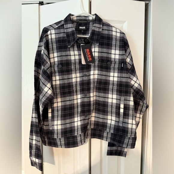 BASS OUTDOOR Women's Flannel Flex Soft Jacket - Picture 5 of 6